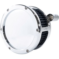 Filtru de aer BA solid cover chrome/negru 93-99 EVO BT FEULING PARTS 5567