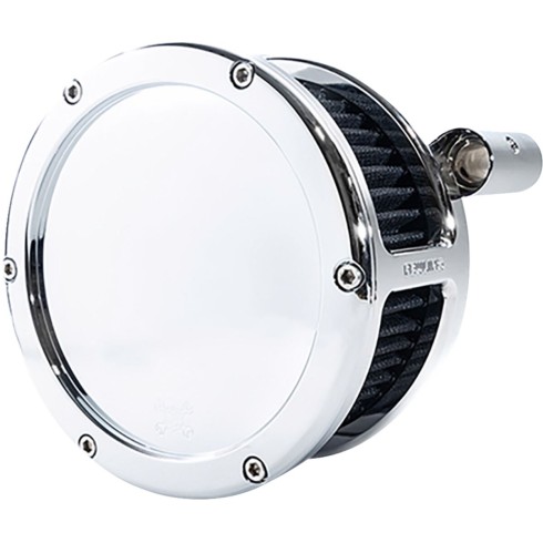 Filtru de aer BA solid cover chrome/negru 93-99 EVO BT FEULING PARTS 5567
