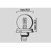 Bec cu filament far halogen R2 12V 45/40W P45T ALTE 3940 Bec cu filament far halogen R2 12V 45/40W P45T ALTE 3940 thumb