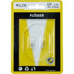 Bec din sticlă cu pană 12V 1,2W T5 W2X4,6D 10PK ALTE 4191 Bec din sticlă cu pană 12V 1,2W T5 W2X4,6D 10PK ALTE 4191
