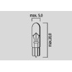 Bec din sticlă cu pană 12V 1,2W T5 W2X4,6D 10PK ALTE 4191 Bec din sticlă cu pană 12V 1,2W T5 W2X4,6D 10PK ALTE 4191 thumb