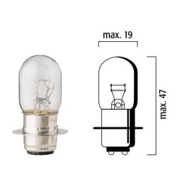 Bec 12V 25/25W P15D-25-1 10PK ALTELE 1251