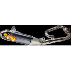Tobă de eșapament alum F4.1 RCT capac de carbon SS MB headr/mid YZ450F FMF 044477 Tobă de eșapament alum F4.1 RCT capac de carbon SS MB headr/mid YZ450F FMF 044477
