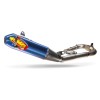 Sistem de evacuare FACTORY 4.1 RCT MB FULL SYSTEM TITANIUM cu capac albastru din carbon FMF 044490