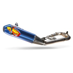 Sistem de evacuare FACTORY 4.1 RCT MB FULL SYSTEM TITANIUM cu capac albastru din carbon FMF 044490 Sistem de evacuare FACTORY 4.1 RCT MB FULL SYSTEM TITANIUM cu capac albastru din carbon FMF 044490