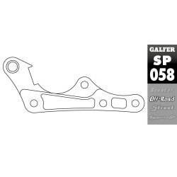 Adaptor pentru deplasarea etrierului de frână GALFER SP058 Adaptor pentru deplasarea etrierului de frână GALFER SP058