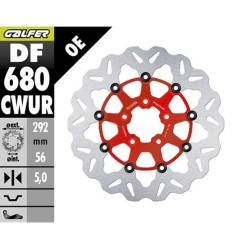 Disc frână flotant wave GALFER DF680CWUR Disc frână flotant wave GALFER DF680CWUR