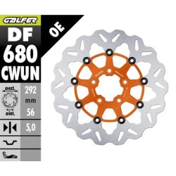 Disc frână flotant wave GALFER DF680CWUN Disc frână flotant wave GALFER DF680CWUN