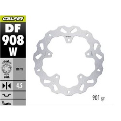 Rotor de frână fixed wave GALFER DF908W