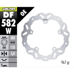 Disc frână fixed wave GALFER DF582W Disc frână fixed wave GALFER DF582W
