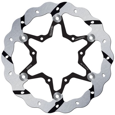 Disc frână flotant wave grooved GALFER DF014FRS