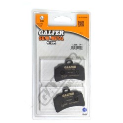 Plăcuță de frână semi-metalică GALFER FD511G1054 Plăcuță de frână semi-metalică GALFER FD511G1054
