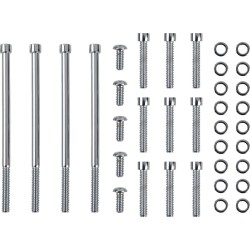 Set capac DERBY/set capac transmisie primară șurub neted oțel personalizat înlocuire crom natural ALTELE P-10-14-08 Set capac DERBY/set capac transmisie primară șurub neted oțel personalizat înlocuire crom natural ALTELE P-10-14-08