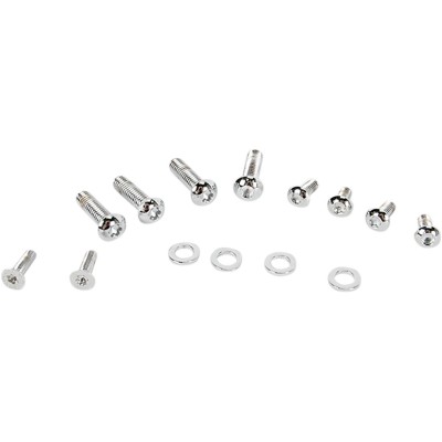 Set capac cilindru principal/set șuruburi pentru carcasă comutator TORX înlocuire personalizată crom natural ALTELE C-74-150T