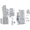 Set de șuruburi pentru motor oțel neted înlocuire custom crom natural ALTELE P-88-99