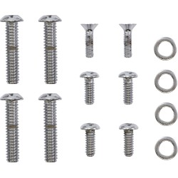 Set de șuruburi pentru carcasă comutator smooth steel custom replacement chrome natural ALTELE C-74-150B Set de șuruburi pentru carcasă comutator smooth steel custom replacement chrome natural ALTELE C-74-150B