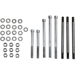 Set șuruburi pentru carter oțel neted custom înlocuire crom natural ALTELE P-80-57 Set șuruburi pentru carter oțel neted custom înlocuire crom natural ALTELE P-80-57