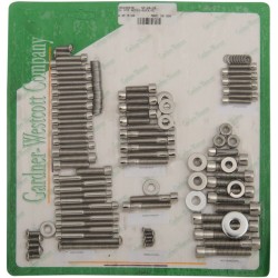 Set de șuruburi pentru motor/cap de priză din oțel inoxidabil lustruit natural ALTELE SP-88-79 Set de șuruburi pentru motor/cap de priză din oțel inoxidabil lustruit natural ALTELE SP-88-79