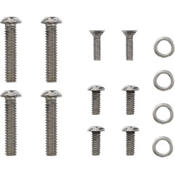 Set de șuruburi pentru carcasă comutator/soclu cu cap din oțel inoxidabil, natural lustruit ALTELE SP-74-150B Set de șuruburi pentru carcasă comutator/soclu cu cap din oțel inoxidabil, natural lustruit ALTELE SP-74-150B