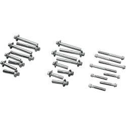 Set șuruburi pentru chiulasă 12 puncte personalizate înlocuitori interior/exterior cromate naturale ALTELE A-61-110 Set șuruburi pentru chiulasă 12 puncte personalizate înlocuitori interior/exterior cromate naturale ALTELE A-61-110