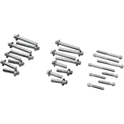 Set șuruburi pentru chiulasă 12 puncte personalizate înlocuitori interior/exterior cromate naturale ALTELE A-61-110