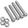 Set de șuruburi de montaj pentru etrier față crom natural ALTELE C-80-43