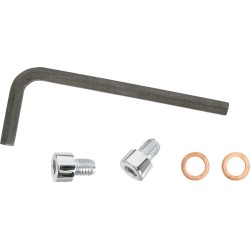 Șurub de scurgere pentru glisorul furcii 39MM OEM înlocuire față cromat natural ALTE C-20-58 Șurub de scurgere pentru glisorul furcii 39MM OEM înlocuire față cromat natural ALTE C-20-58