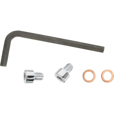 Șurub de scurgere pentru glisorul furcii 39MM OEM înlocuire față cromat natural ALTE C-20-58