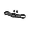 Clema superioară triplă neagră APR. GILLES FO-KS-0-03-SET-B