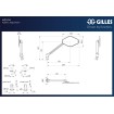Oglindă stratos stânga negru-mat GILLES M03-04-L-BD Oglindă stratos stânga negru-mat GILLES M03-04-L-BD thumb