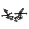 Scărițe spate FXR negre HONDA GILLES FXR-H06P-B