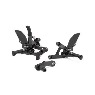 Suporturi pentru picioare spate VCR BMW M/S 1000 XR BK GILLES VCR38GT2-BM01-B