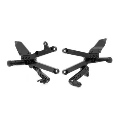 Set spate FXR negru KAWAS. GILLES FXR2-K01-B