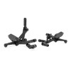 Scărițe spate FXR2 black dull DUCATI GILLES FXR2-D02-BD
