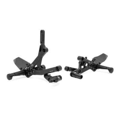 Scărițe spate FXR2 black dull DUCATI GILLES FXR2-D02-BD