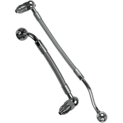 Set conductă de combustibil din oțel inoxidabil crom HARLEY GOODRIDGE HDFL005C Set conductă de combustibil din oțel inoxidabil crom HARLEY GOODRIDGE HDFL005C