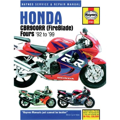 Manual pentru HON CBR900RR ALTE 9780857339386