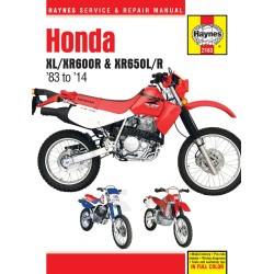 Manual HON XL600R/XR600R ALTELE 9781620923962 Manual HON XL600R/XR600R ALTELE 9781620923962