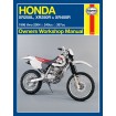 Manual HONXR250R/250L/400 ALTE 9781620920961 Manual HONXR250R/250L/400 ALTE 9781620920961 thumb