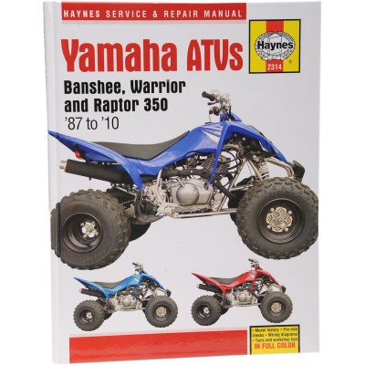 Manual YFM350X/YFZ350 ALTE 9781620921562