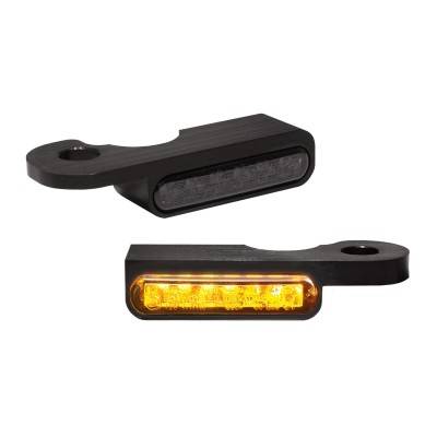 Semnalizatoare LED pentru montare pe ghidon chihlimbar/negru HEINZ BIKES HBTS-FL-14 Semnalizatoare LED pentru montare pe ghidon chihlimbar/negru HEINZ BIKES HBTS-FL-14