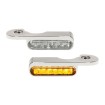 Semnalizatoare LED pentru montare pe ghidon chihlimbar/crom HEINZ BIKES HBTS-FXSB-HC-C Semnalizatoare LED pentru montare pe ghidon chihlimbar/crom HEINZ BIKES HBTS-FXSB-HC-C thumb