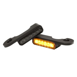 Semnalizatoare LED pentru montare pe ghidon chihlimbar/negru HEINZ BIKES HBTS-FLH-HC Semnalizatoare LED pentru montare pe ghidon chihlimbar/negru HEINZ BIKES HBTS-FLH-HC