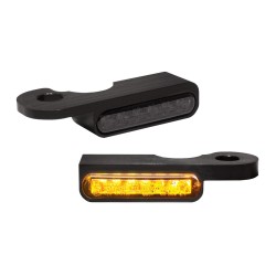 Semnalizatoare LED pentru montare pe ghidon chihlimbar/negru HEINZ BIKES HBTS-S14 Semnalizatoare LED pentru montare pe ghidon chihlimbar/negru HEINZ BIKES HBTS-S14