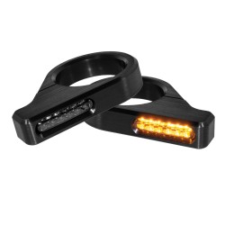 Semnalizator ZC-Line CLASSIC LED pentru montare pe furcă negru HEINZ BIKES HBZCC-41 Semnalizator ZC-Line CLASSIC LED pentru montare pe furcă negru HEINZ BIKES HBZCC-41