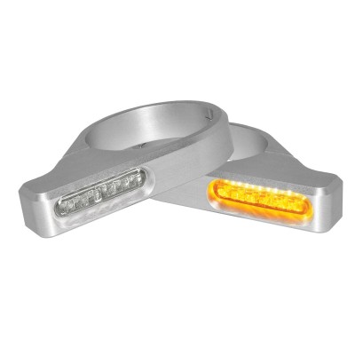 Semnalizator ZC-Line CLASSIC LED pentru montare pe furcă argintiu HEINZ BIKES HBZCC-49-S Semnalizator ZC-Line CLASSIC LED pentru montare pe furcă argintiu HEINZ BIKES HBZCC-49-S