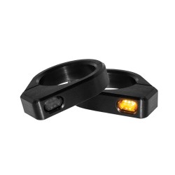 Semnalizator ZC-Line micro LED pentru montare pe furcă negru HEINZ BIKES HBZCM-49 Semnalizator ZC-Line micro LED pentru montare pe furcă negru HEINZ BIKES HBZCM-49