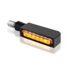Semnalizator BLOKK-Line LED chihlimbar/negru HEINZ BIKES HBBL-TS-1