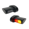 Semnalizatoare winglets micro smd negre 3în1 HEINZ BIKES HBWLM-3TS
