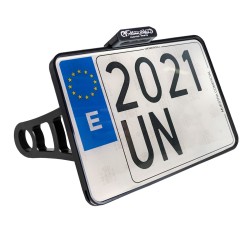 Suport lateral pentru număr de înmatriculare W/TL ALU BLK (E) (FXSB) HEINZ BIKES HBSKZ-FXSB-E Suport lateral pentru număr de înmatriculare W/TL ALU BLK (E) (FXSB) HEINZ BIKES HBSKZ-FXSB-E